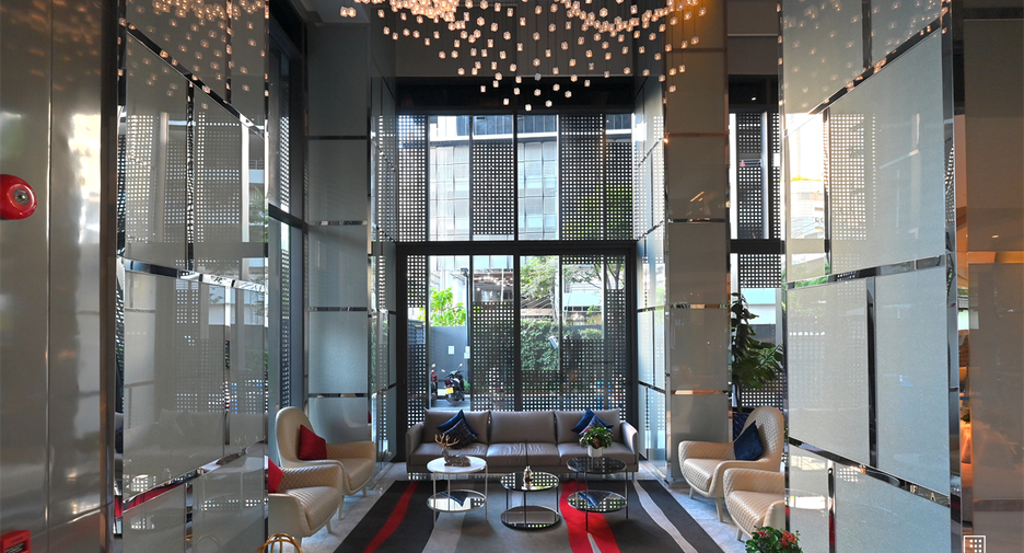 Wohnung zur Miete mit 1 Zimmer in Huai Khwang, Bangkok
