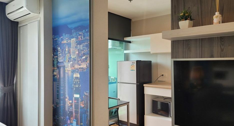 Wohnung zur Miete mit 1 Zimmer in Huai Khwang, Bangkok