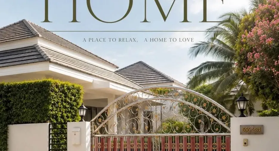 For rent 4 bedrooms villa in Hua Hin, Prachuap Khiri Khan