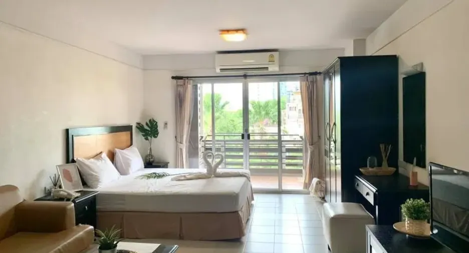 À louer studio condo à Khlong Toei, Bangkok