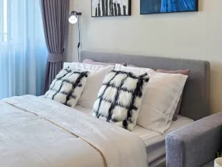 For rent 1 bed condo in Bang Kapi, Bangkok