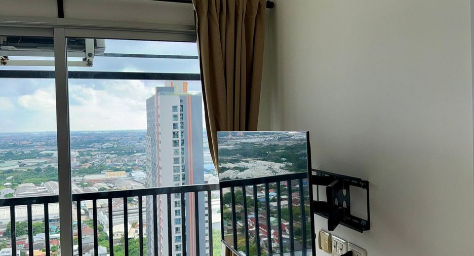 For rent 1 bed condo in Mueang Samut Prakan, Samut Prakan