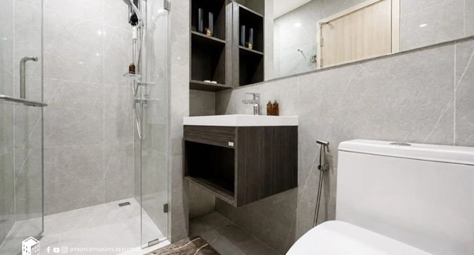 For rent 1 bed condo in Huai Khwang, Bangkok