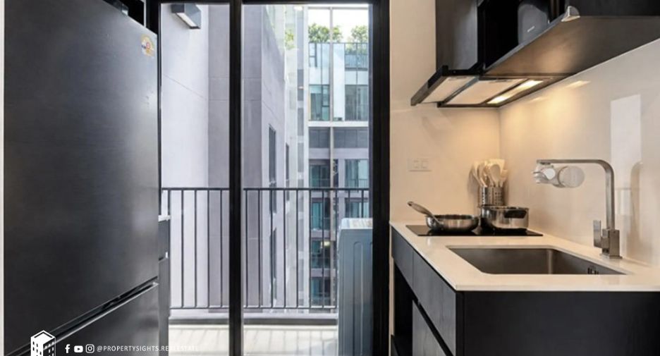 For rent 1 bed condo in Huai Khwang, Bangkok