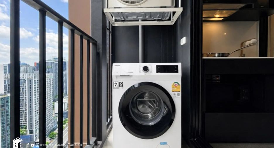 For rent 1 bed condo in Huai Khwang, Bangkok