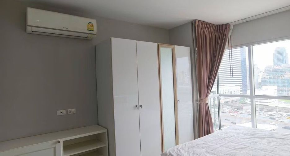 For rent 1 bed condo in Huai Khwang, Bangkok