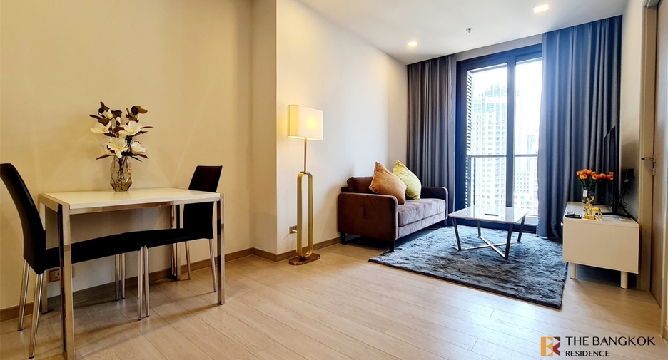 Condo en alquiler de 1 habitaciones en Huai Khwang, Bangkok