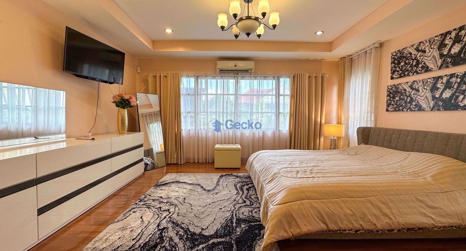 For rent 4 bedrooms house in Bang Lamung, Chonburi