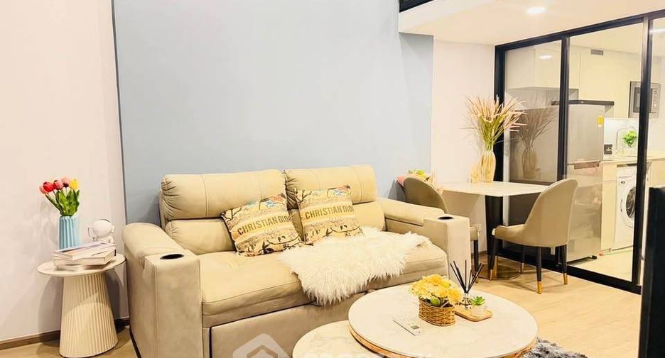 Condo en alquiler de 1 habitaciones en Huai Khwang, Bangkok