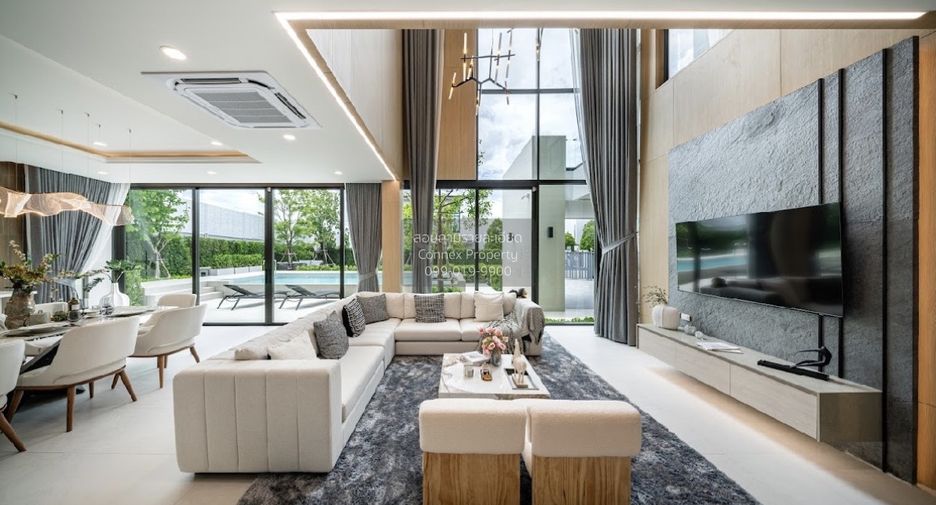 For rent 4 bedrooms house in Taling Chan, Bangkok
