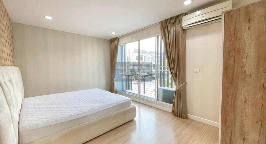 For rent 3 ベッドルーム townhouse in Bang Kapi, Bangkok
