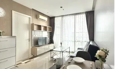 Wohnung zur Miete mit 1 Zimmer in Huai Khwang, Bangkok