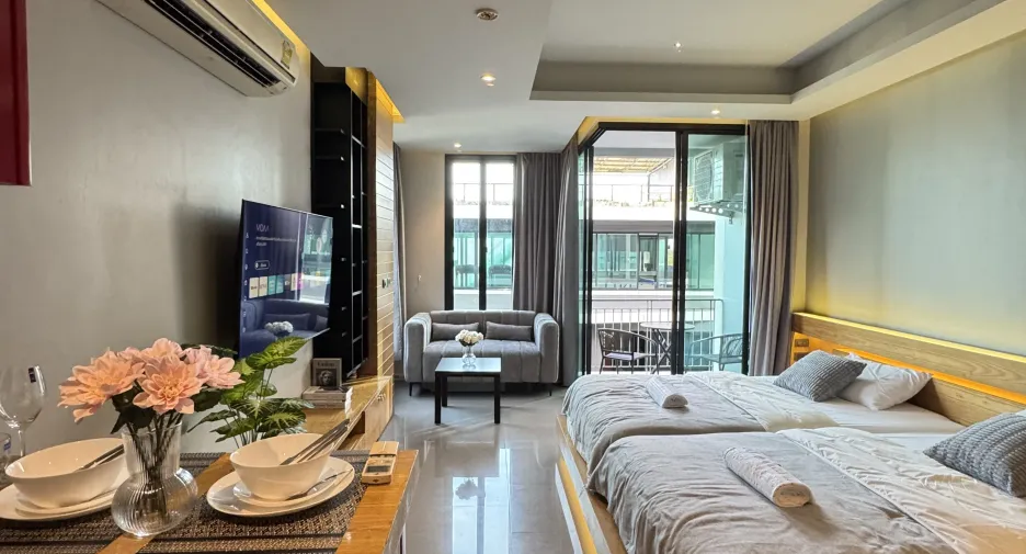 À vendre et à louer studio condo à Mueang Phuket, Phuket