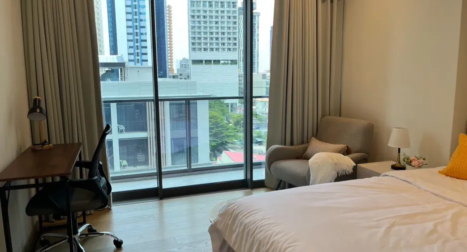 Wohnung zur Miete mit 1 Zimmer in Khlong Toei, Bangkok
