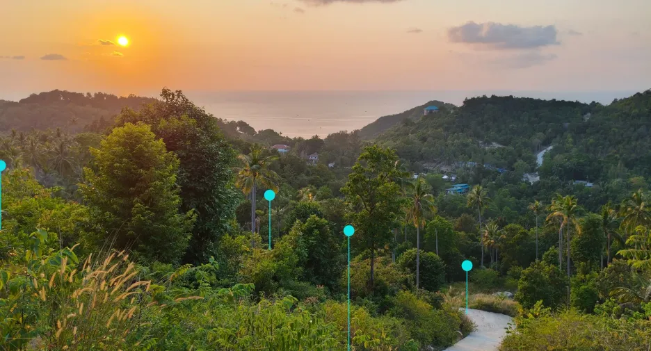 出售 土地 在 Koh Phangan, 素叻