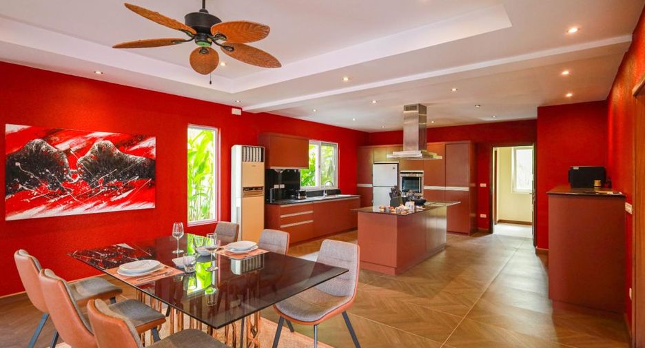 For rent 4 bedrooms house in Bang Lamung, Chonburi
