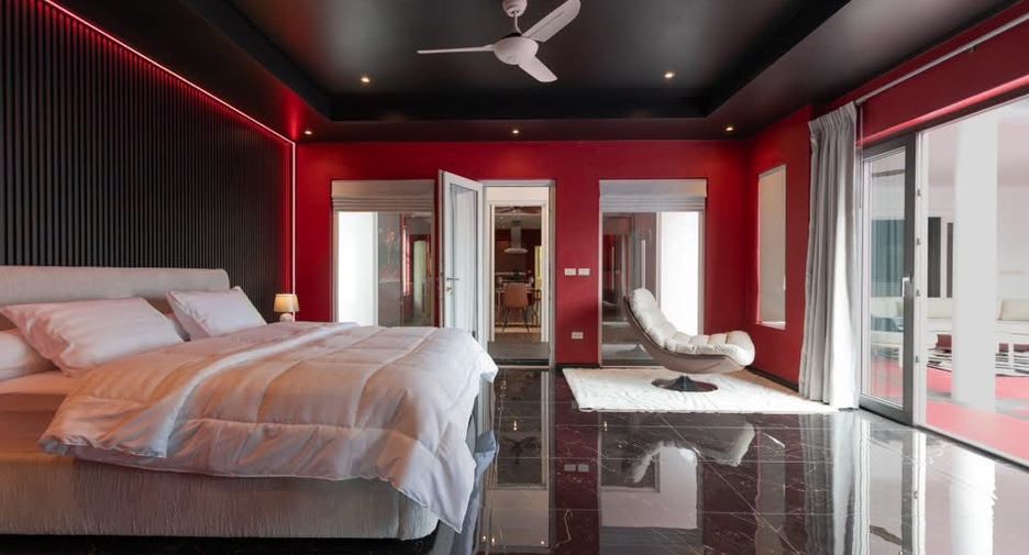 For rent 4 bedrooms house in Bang Lamung, Chonburi