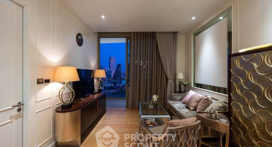 Condo en alquiler de 1 habitaciones en Khlong San, Bangkok