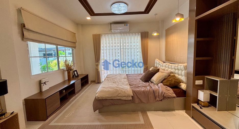 For rent 3 bedrooms house in Bang Lamung, Chonburi