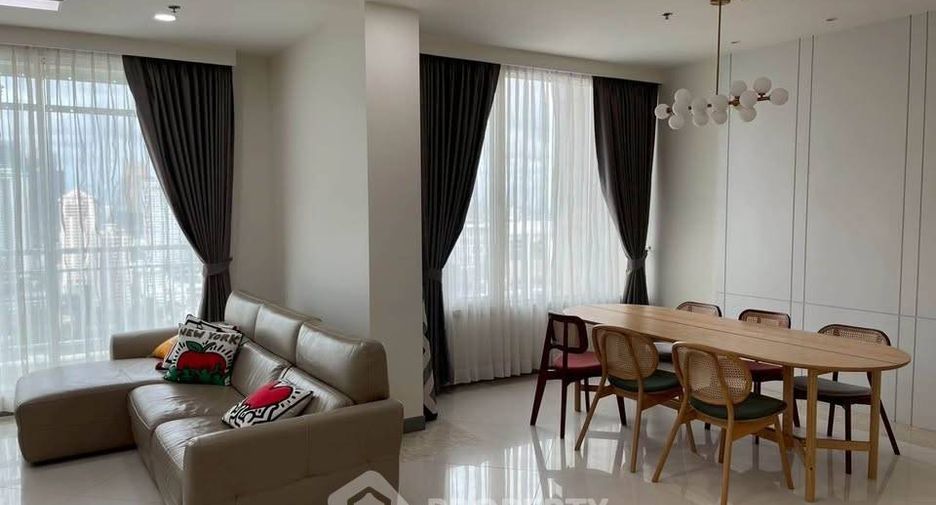 Wohnung zur Miete mit 3 Zimmer in Sathon, Bangkok