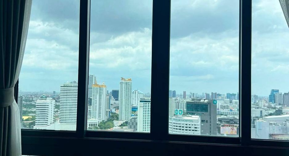 Condo en alquiler de 1 habitaciones en Huai Khwang, Bangkok