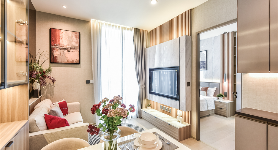 À louer 1 chambre condo à Ratchathewi, Bangkok