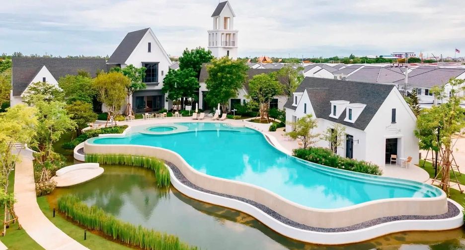 For rent 4 bedrooms house in Bang Phli, Samut Prakan