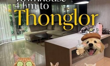 For rent 2 bedrooms townhouse in Suan Luang, Bangkok