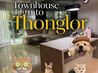 For rent 2 bedrooms townhouse in Suan Luang, Bangkok
