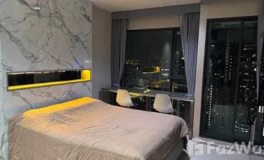 For rent studio condo in Huai Khwang, Bangkok