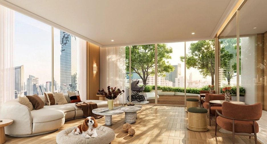 Wohnung zum Kauf mit 1 Zimmer in Sathon, Bangkok