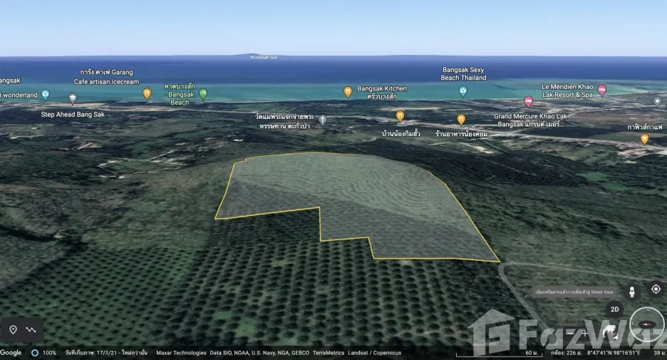 For sale land in Takua Pa, Phang Nga