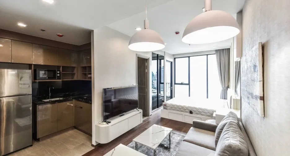 Condo en alquiler de 1 habitaciones en Ratchathewi, Bangkok