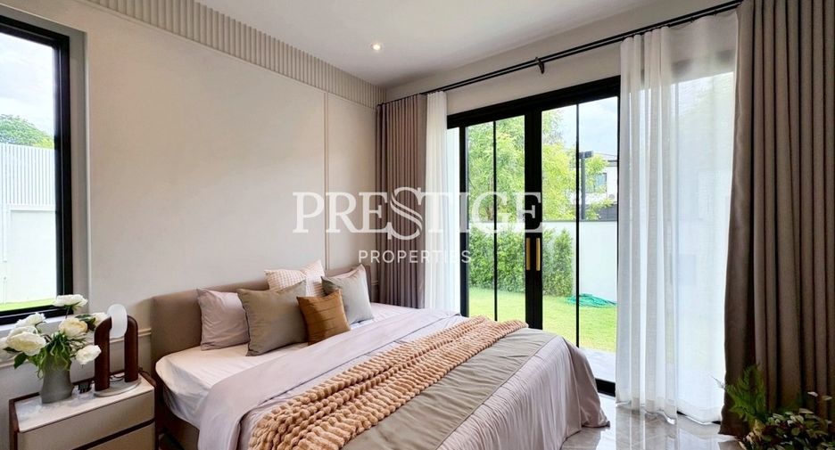 For rent 4 bedrooms house in Bang Lamung, Chonburi