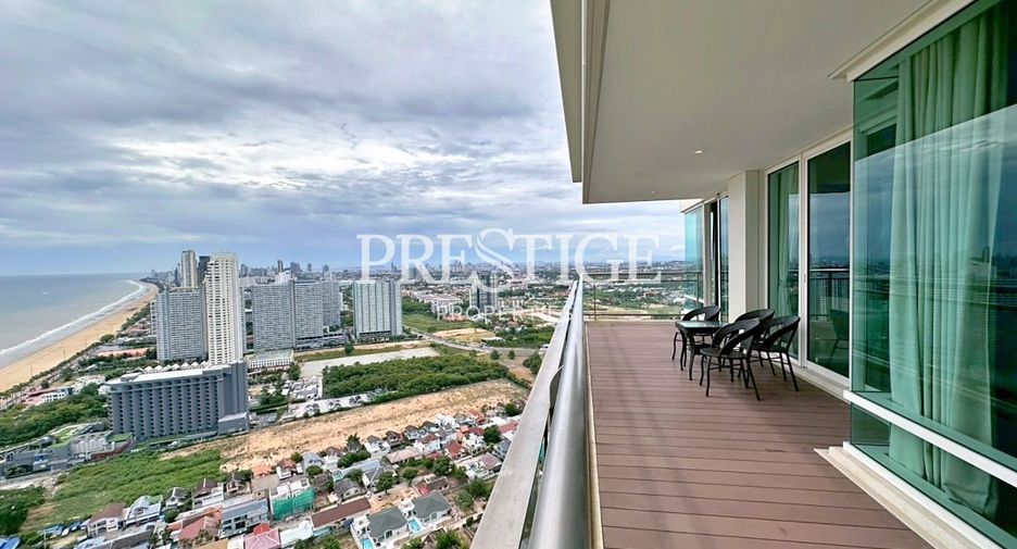 À louer 2 chambres condo à Jomtien, Pattaya