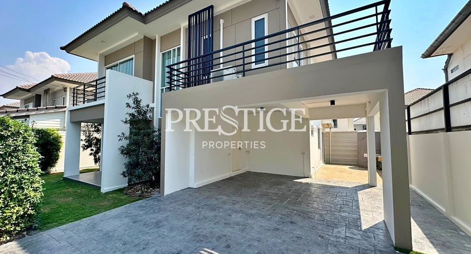 For rent 3 bedrooms house in Bang Lamung, Chonburi