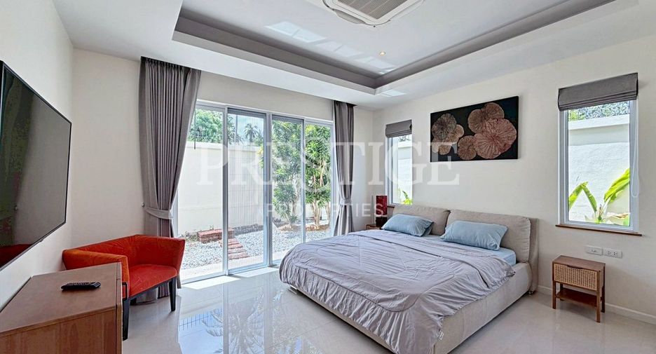 For rent 4 bedrooms house in Bang Lamung, Chonburi