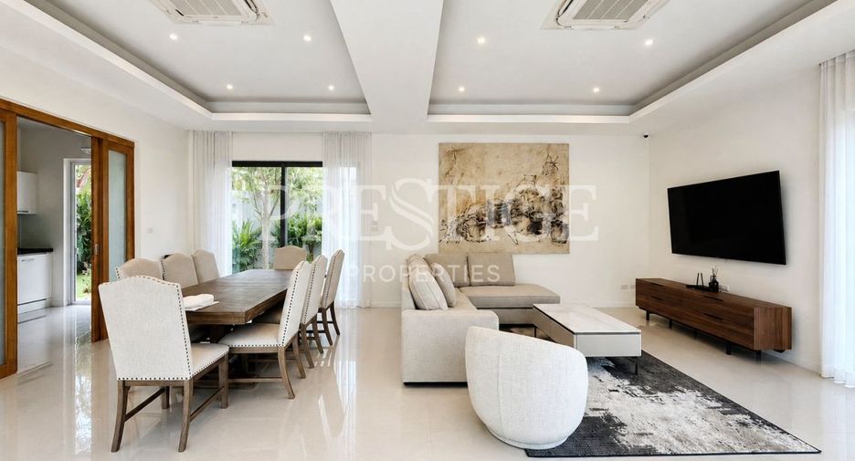 For rent 4 bedrooms house in Bang Lamung, Chonburi