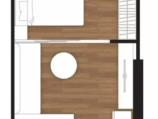 Condo en alquiler de 1 habitaciones en Bangkok Noi, Bangkok