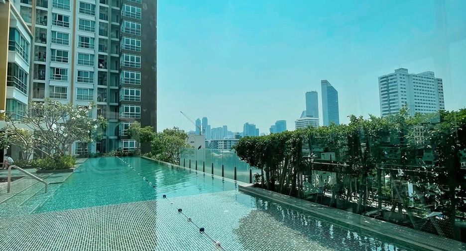 Condo en alquiler de 1 habitaciones en Huai Khwang, Bangkok