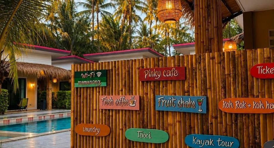For sale 11 bedrooms hotel in Ko Lanta, Krabi