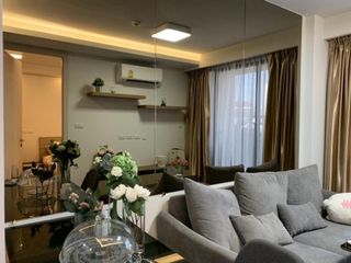 Wohnung zur Miete mit 1 Zimmer in Huai Khwang, Bangkok