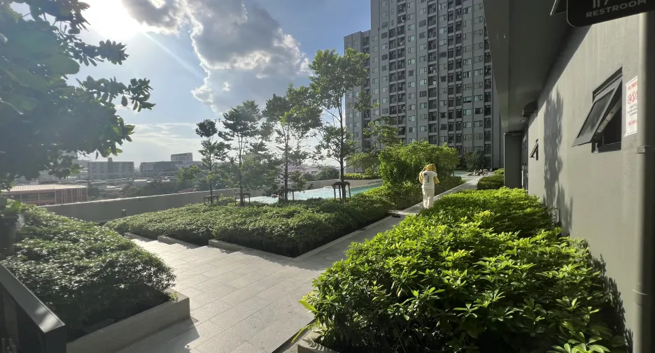 For rent 1 bed condo in Bang Kapi, Bangkok