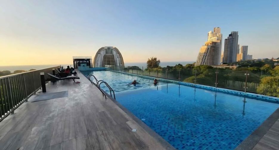 Condo en alquiler de 1 habitaciones en Bang Lamung, Chonburi