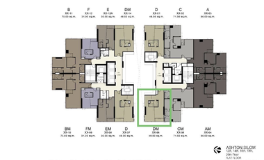 For rent 1 bed condo in Bang Rak, Bangkok