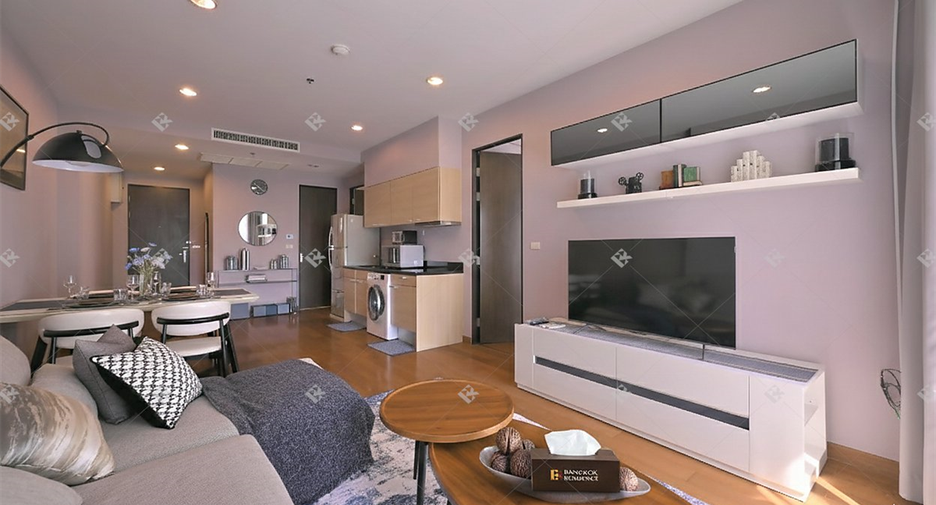 Condo en alquiler de 2 habitaciones en Pathum Wan, Bangkok