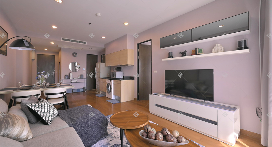 Condo en alquiler de 2 habitaciones en Pathum Wan, Bangkok