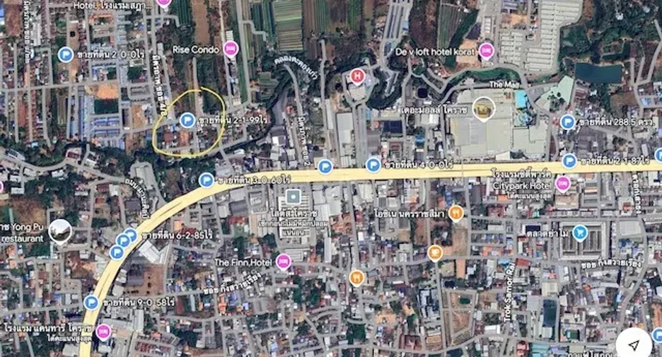 For sale land in Mueang Nakhon Ratchasima, Nakhon Ratchasima