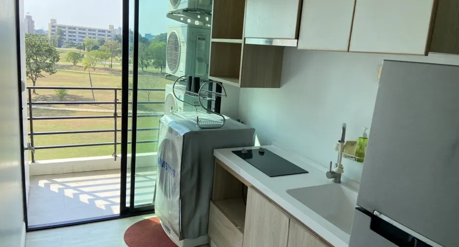 À louer 2 chambres condo à Phutthamonthon, Nakhon Pathom