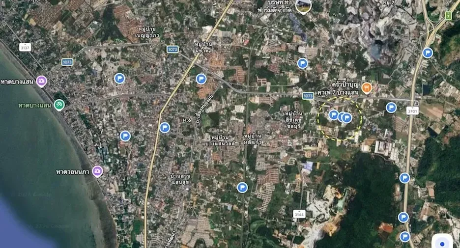 For sale land in Mueang Chon Buri, Chonburi